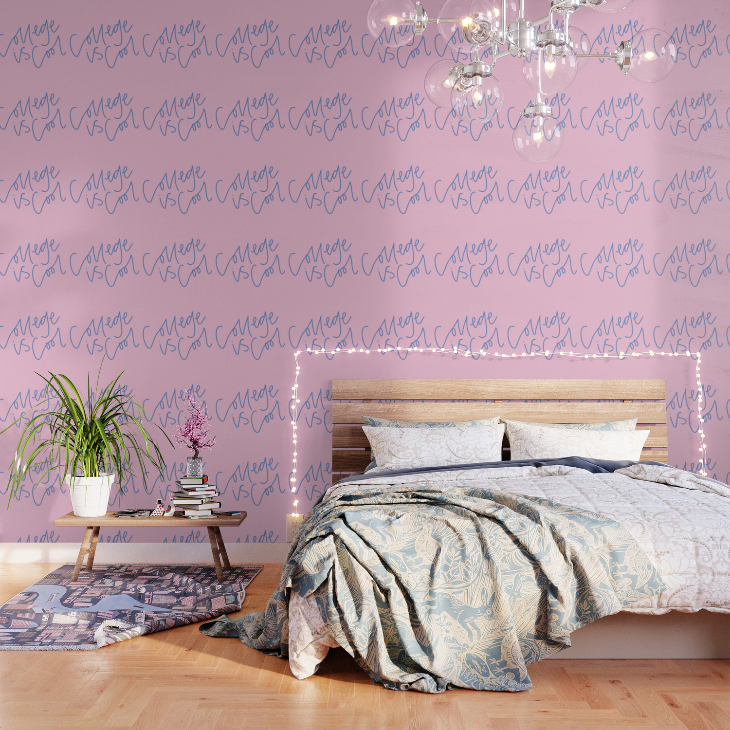 College Is Cool Wallpaper By Xochrisco Society6