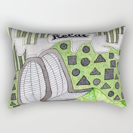 Relax! Rectangular Pillow
