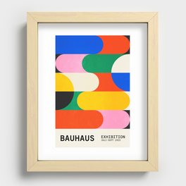 BAUHAUS 03: Exhibition 1923 | Mid Century Series  Recessed Framed Print