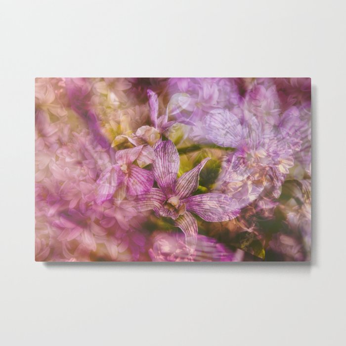 pink explosion Metal Print