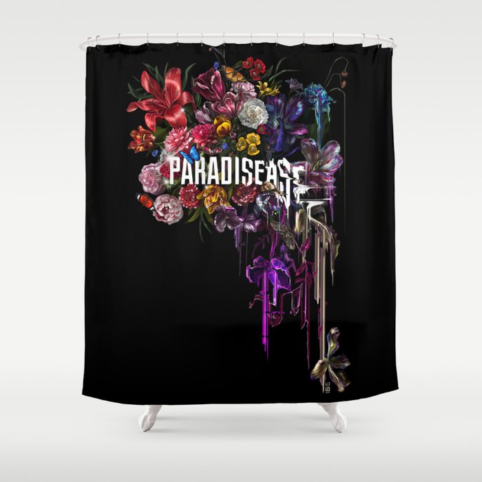 paradise.corrupt_ Shower Curtain