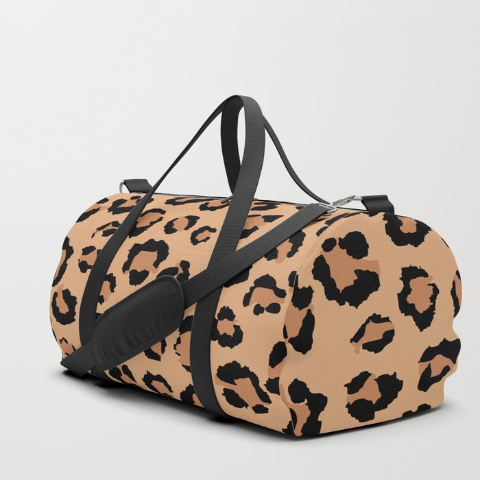Leopard Duffle Bag By Artplace Society6 Leopard Duffle Bag