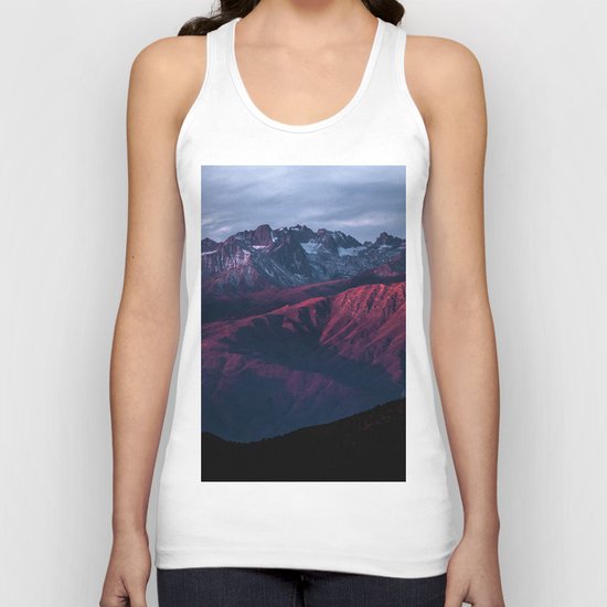 Red mountain 4 Unisex Tank Top