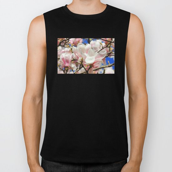 Magnolia. Biker Tank