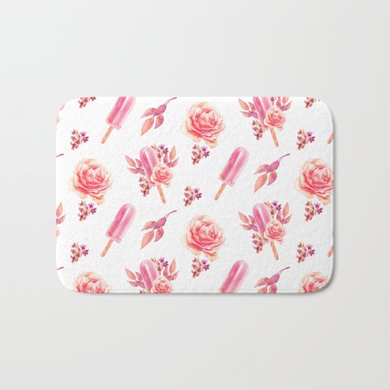 Floral Chill Bath Mat