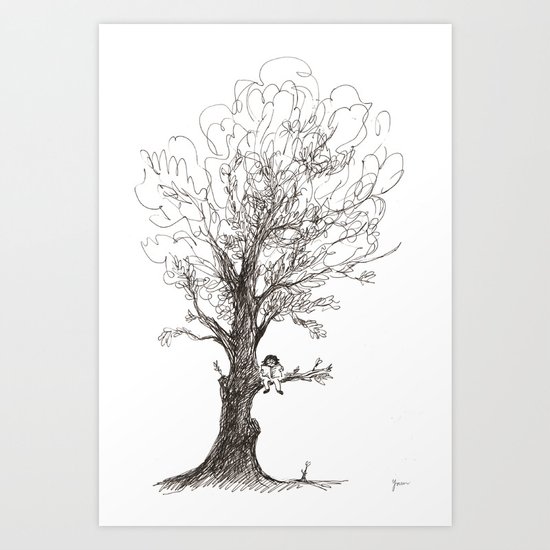 The Joy of Reading Art Print