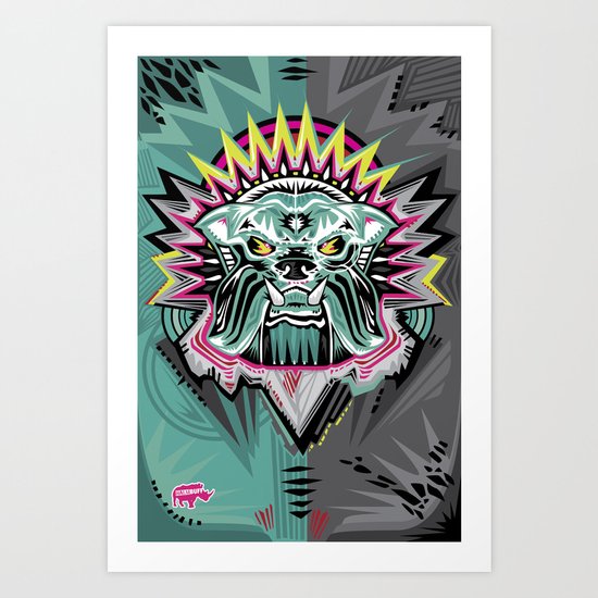 BULLDOG Art Print