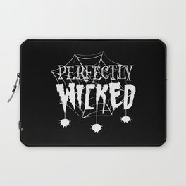 Perfectly Wicked Cool Halloween Laptop Sleeve