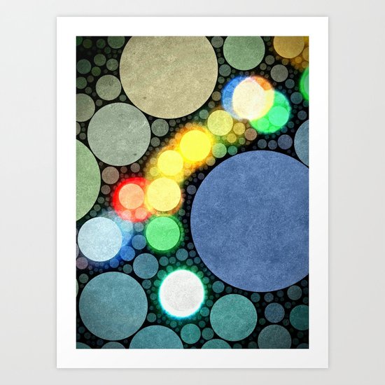 Night Lights Art Print