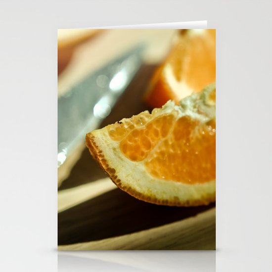 Orange Stationery Cards