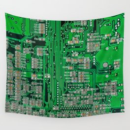 Circuit Board Wall Tapestry