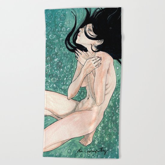 Her Crushes Come And Go Beach Towel