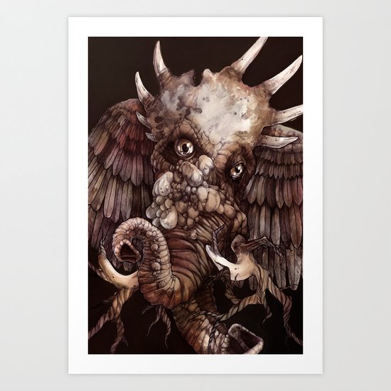 King of the Desert Art Print