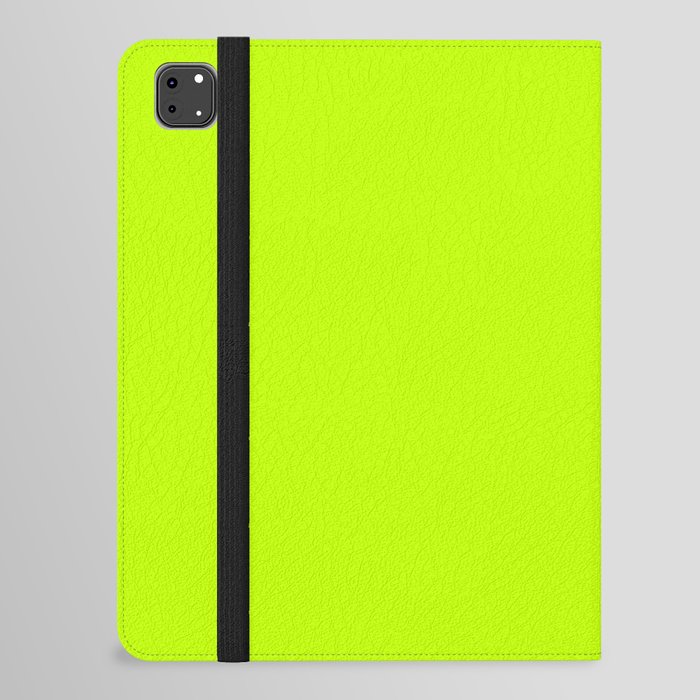 BITTER LIME COLOR. Vibrant Green solid color iPad Folio Case