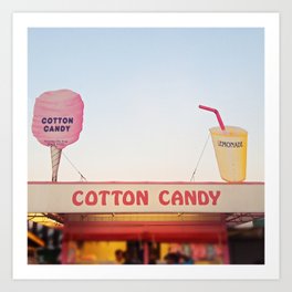 Cotton Candy  Art Print