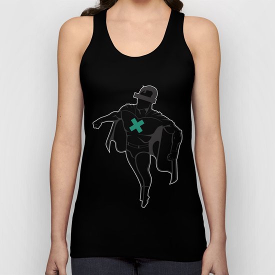 Unknown Superhero Unisex Tank Top