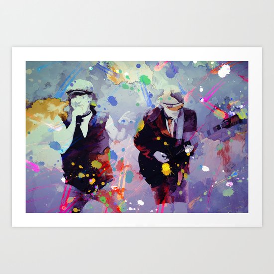 AC/DC Art Print