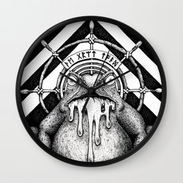 The Great Toad Wall Clock