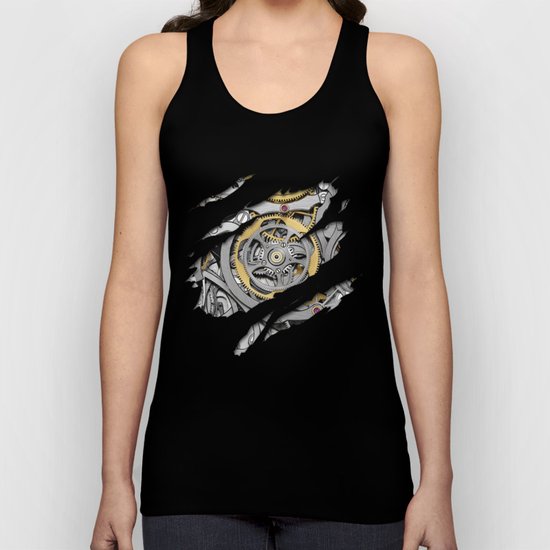 Watch Mechanism Unisex Tank Top