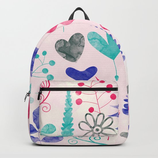 Watercolor Botanical Garden V Backpack