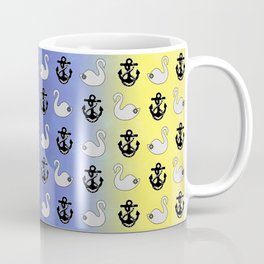 Captain Swan – Lieutenant Duckling pattern Coffee Mug
