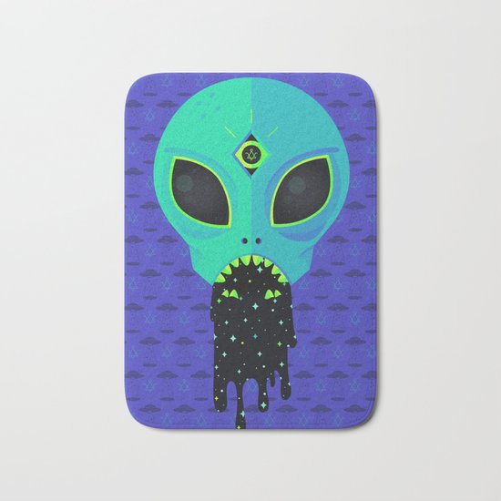Alien Flu Bath Mat