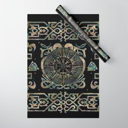 Vegvisir - Viking Compass Ornament #2 Wrapping Paper