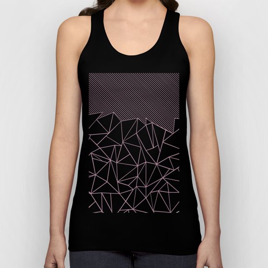 Ab Lines 45 Pink Unisex Tank Top