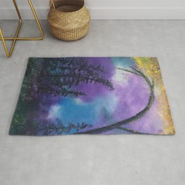 Blissful forest Rug