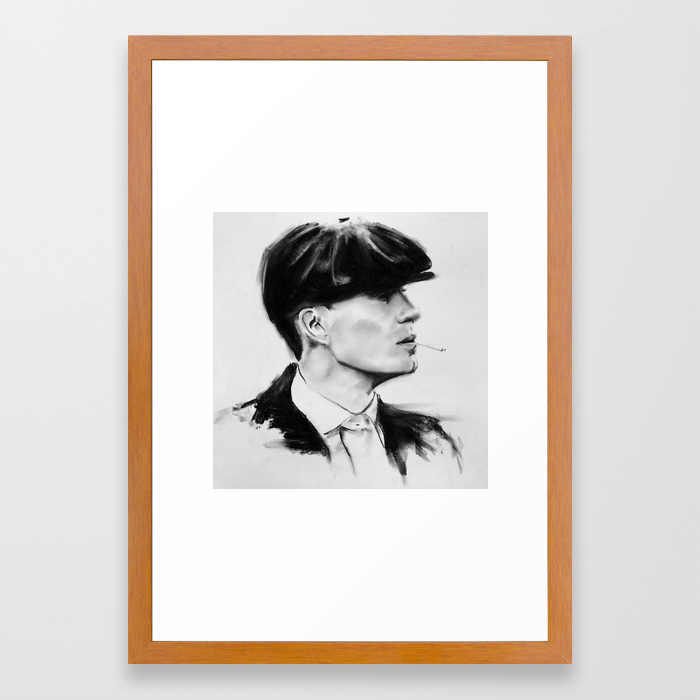 Tommy Shelby Peaky Blinders Framed Art Print By Stoekenbroek