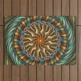The Light At The End Of The Tunnel Outdoor Rug