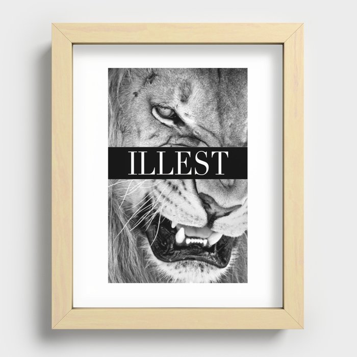 Illest Recessed Framed Print