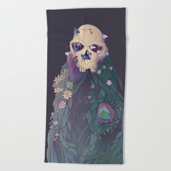 Ancestor Series- Habilis with Biface Beach Towel