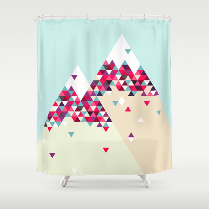 Twin Peaks Shower Curtain