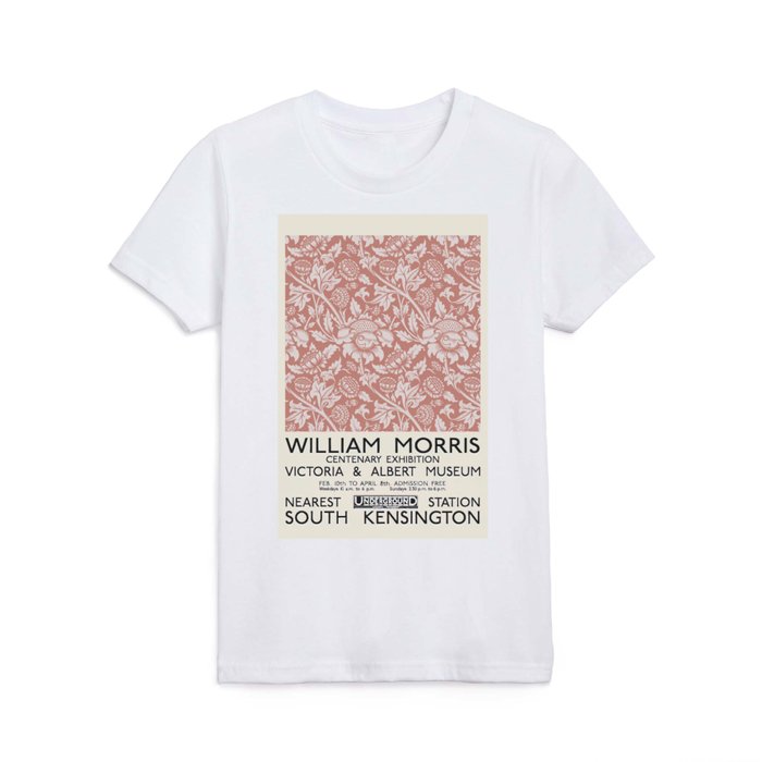 Art Exhibition pattern (1874) William Morris Kids T Shirt