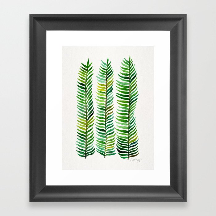 Seaweed Framed Art Print