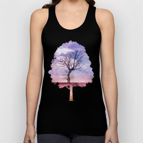 ATMOSPHERIC TREE | Early Spring Unisex Tank Top