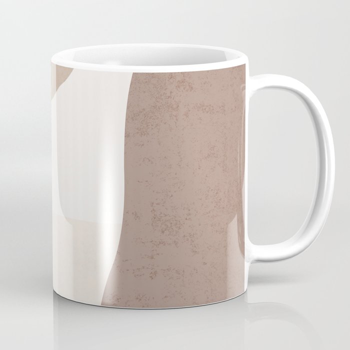 Organic Shapes Neutrals 1 Coffee Mug