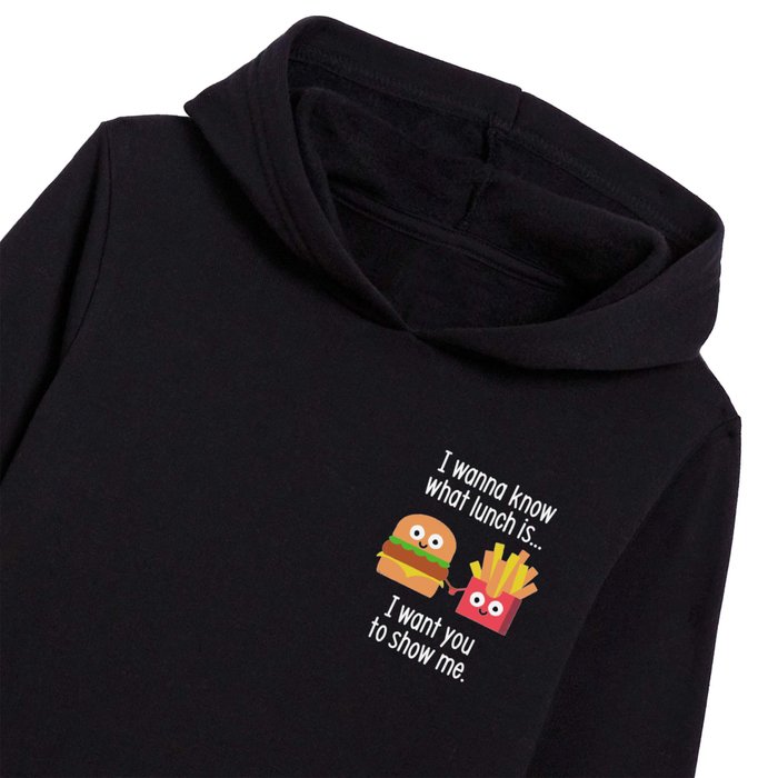 Get Your Buns Over Here Kids Pullover Hoodie