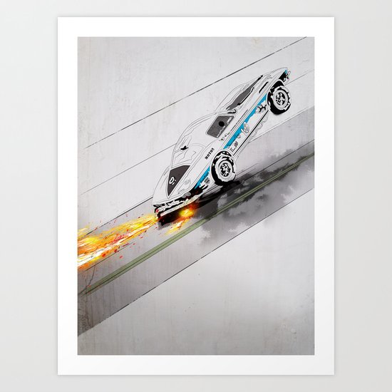 Speed King Art Print