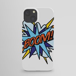 BOOM Comic Book Flash Pop Art Cool Fun Graphic Typography iPhone Case