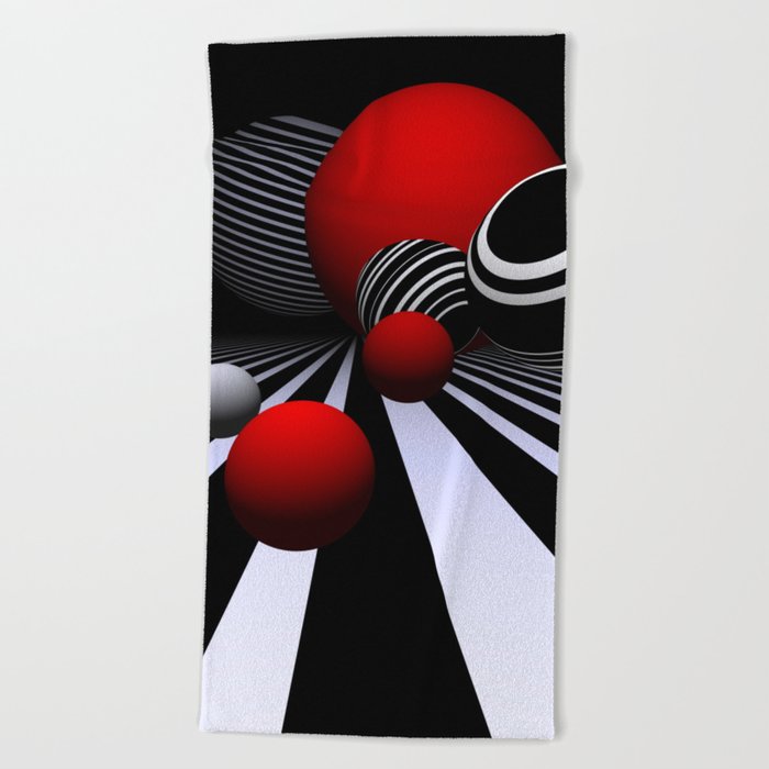 geometric design -510- Beach Towel