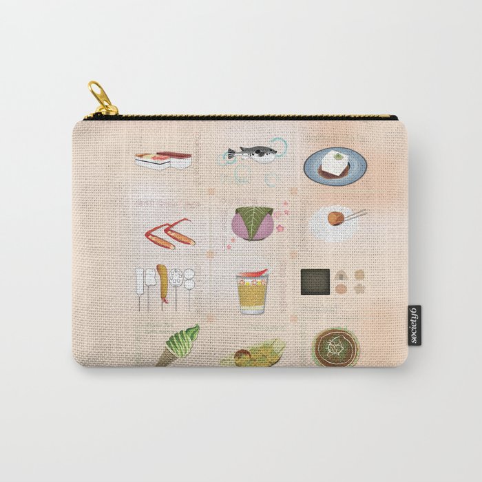 Japanese Food Carry-All Pouch
