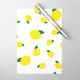Lemon Pattern Wrapping Paper