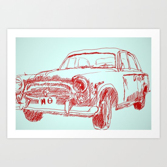 Car Art Print