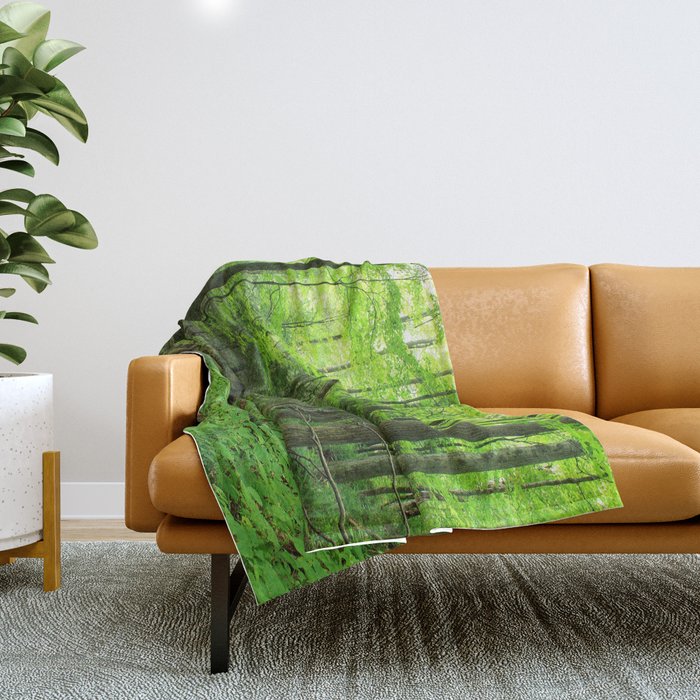 Forest 6 Throw Blanket