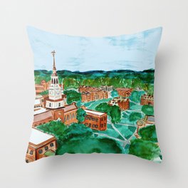 Dartmouth College Throw Pillow