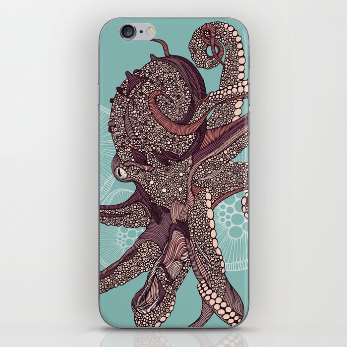 Octopus Bloom iPhone Skin