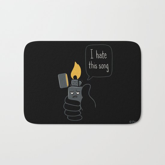 Mad Music Lighter Bath Mat