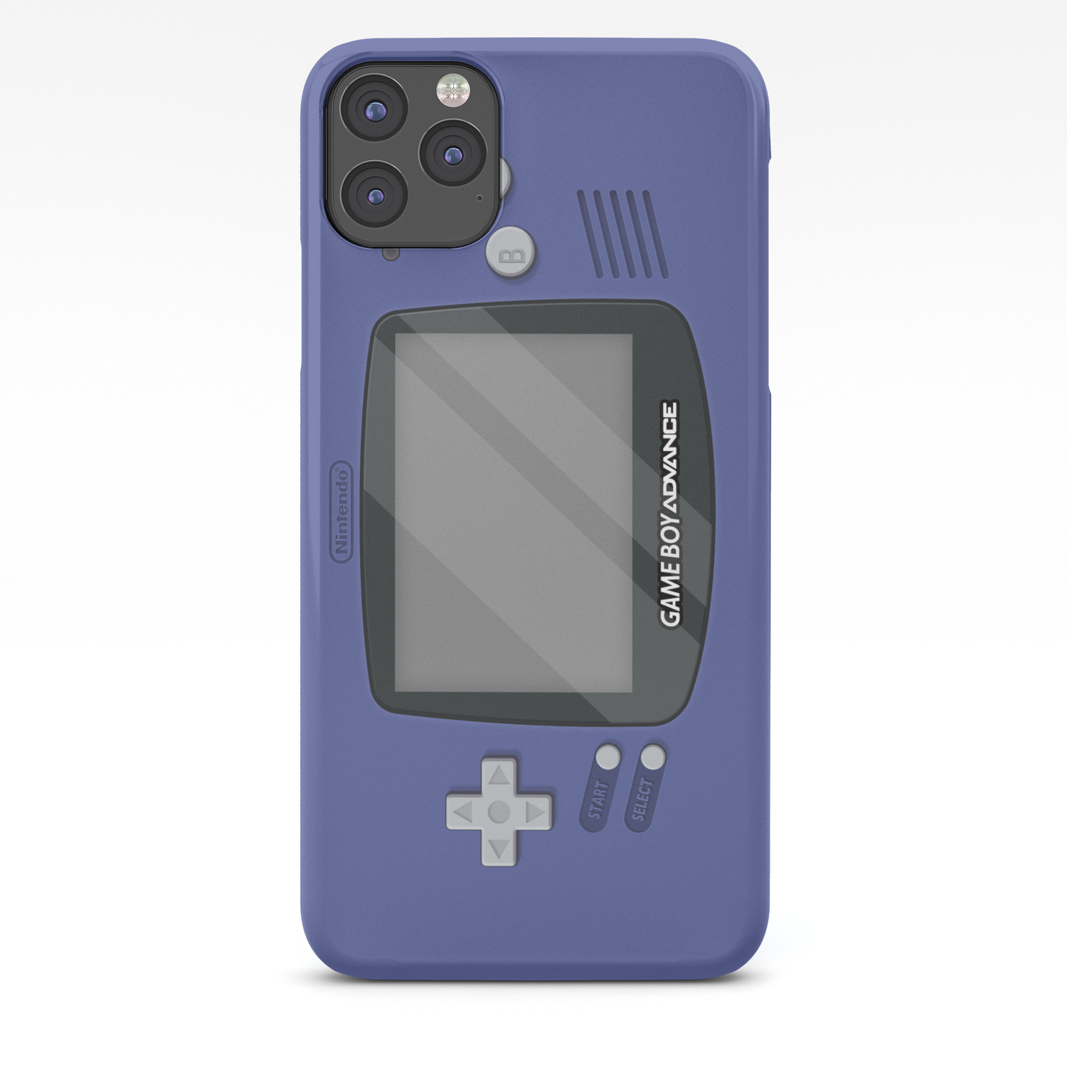 Gameboy Advance Indigo Iphone Case By Katymakesthings Society6
